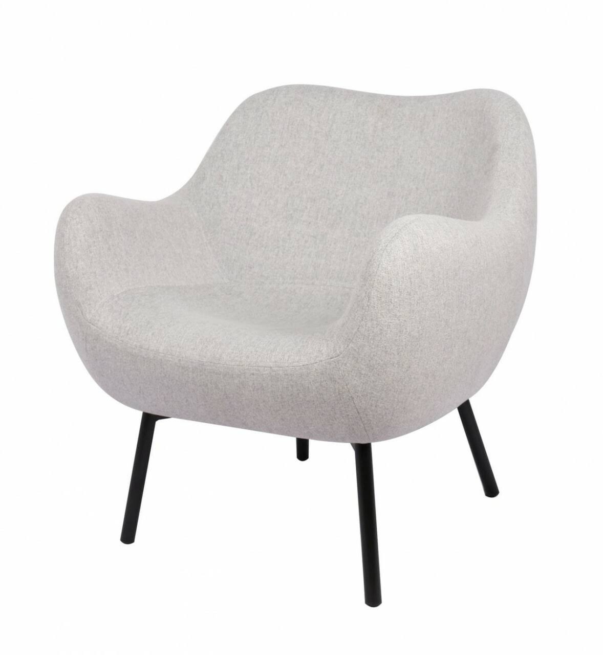 Grey Fabric Accent Chair M4236