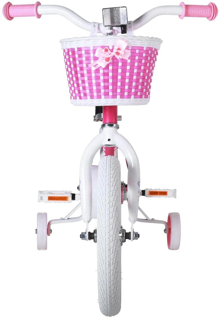 16 Inch Kids Bike with Training Wheels, Blue Z206
