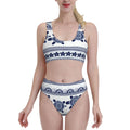 High Waisted Bikini Sets with Removable Soft Chest Pad D288971