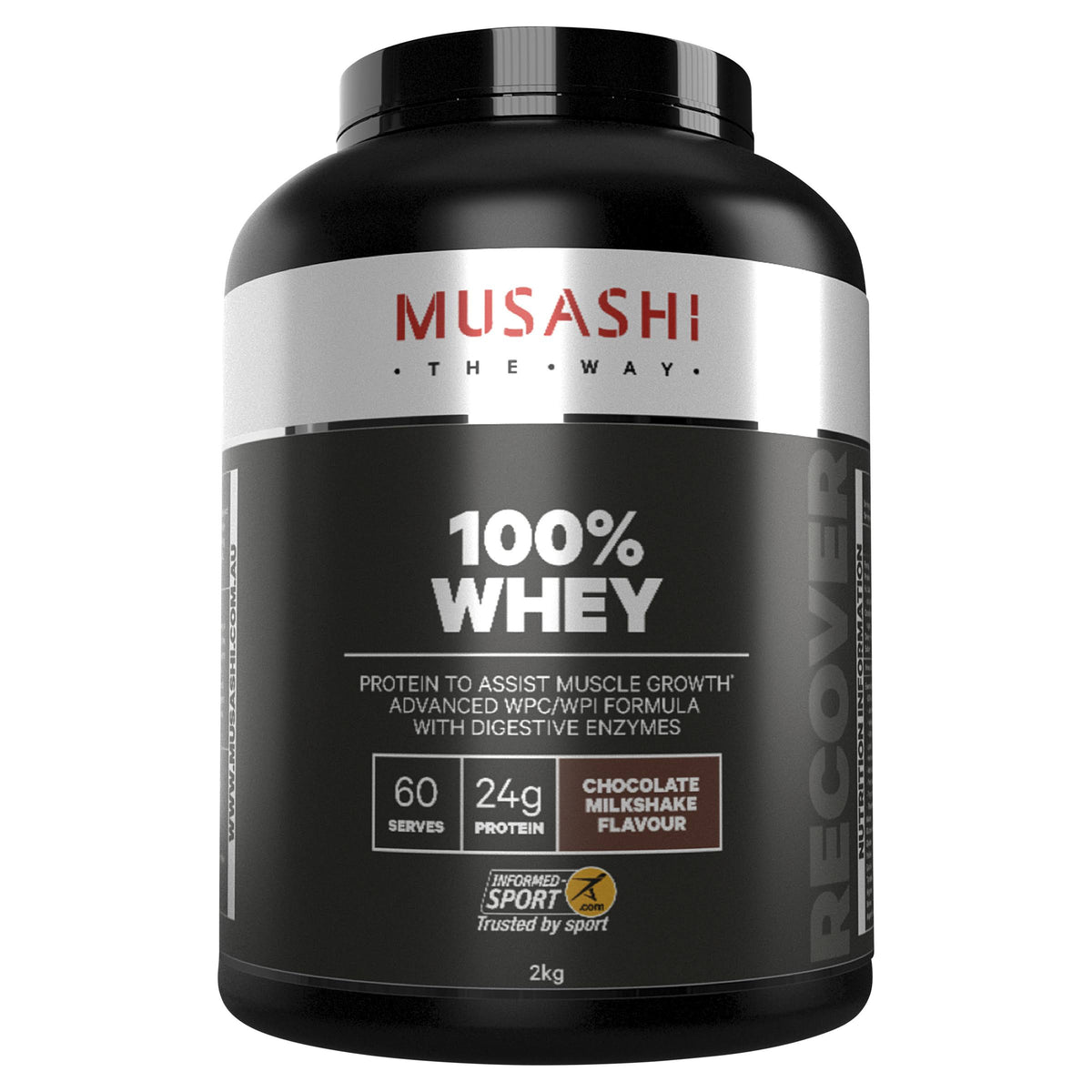 100% Whey Chocolate Milkshake 2 kg H9409