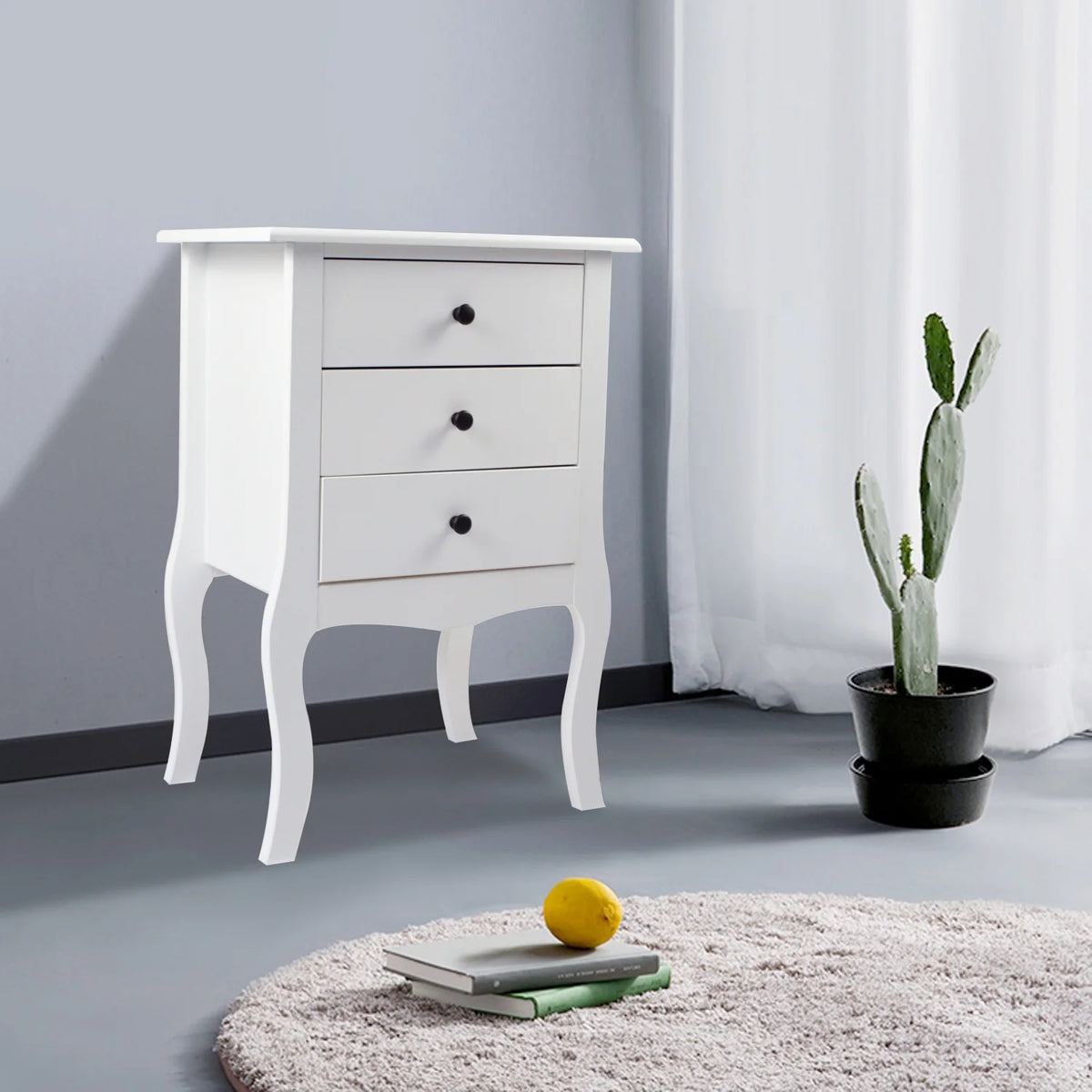 3 Drawer Narrow Nightstand Z7331