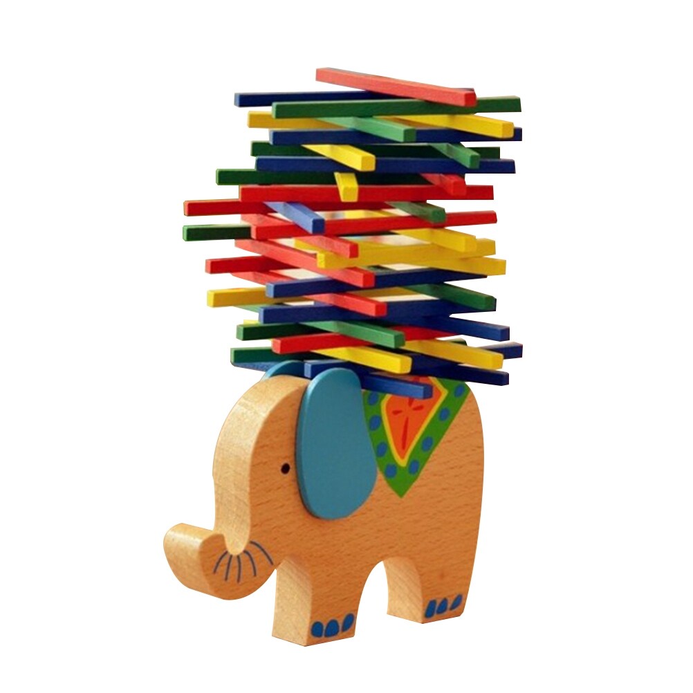 Wooden Stackable Building Blocks Educational Toys V255