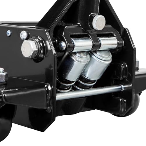 Black Steel Racing Floor Jack, 3 Ton (6,000 lb) Capacity M15136