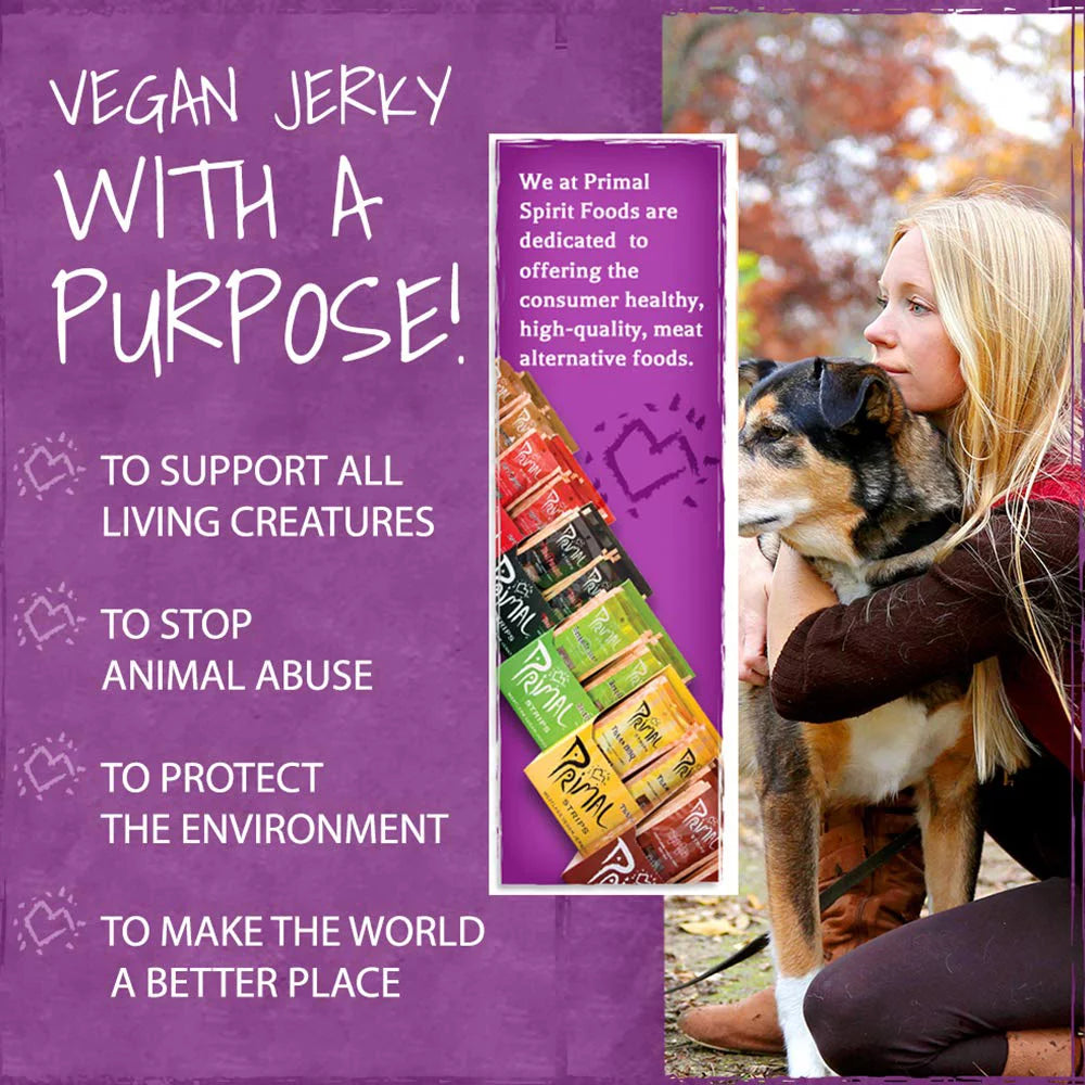 Hot & Spicy Shiitake Mushrooms Vegan Jerky Strips, 1 OZ (Pack of 24) X270513