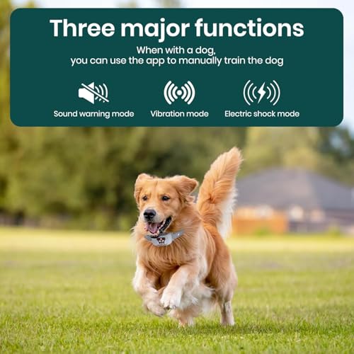 Electric Dog Fence Wireless Containment System with Waterproof Training Collar P545657