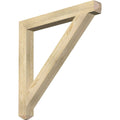 Traditional Craftsman Rough Sawn Douglas Fir Bracket B5256