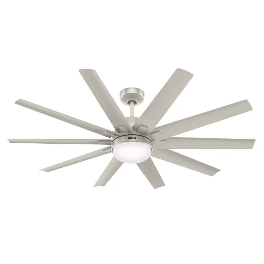 60" 10 Blade Indoor / Outdoor Led Ceiling Fan T629359