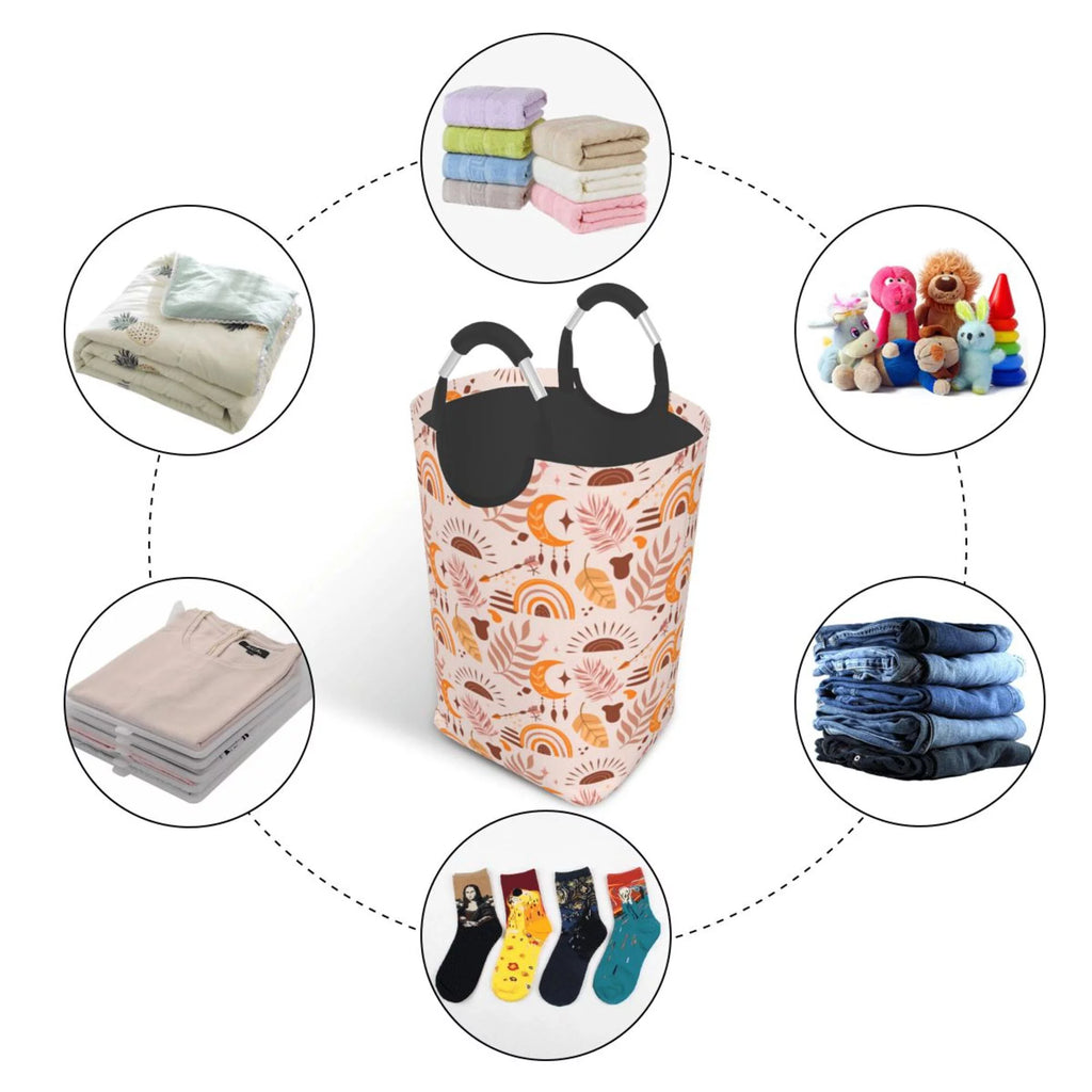 50L Rectangular Waterproof Foldable Laundry Hamper Z59777