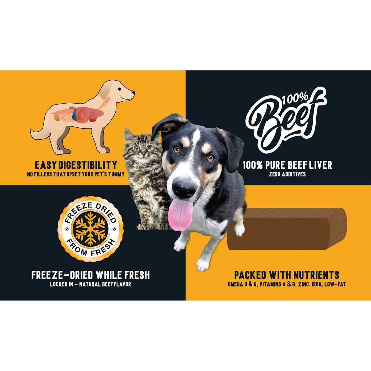 Freeze Dried Beef Liver Bites L490