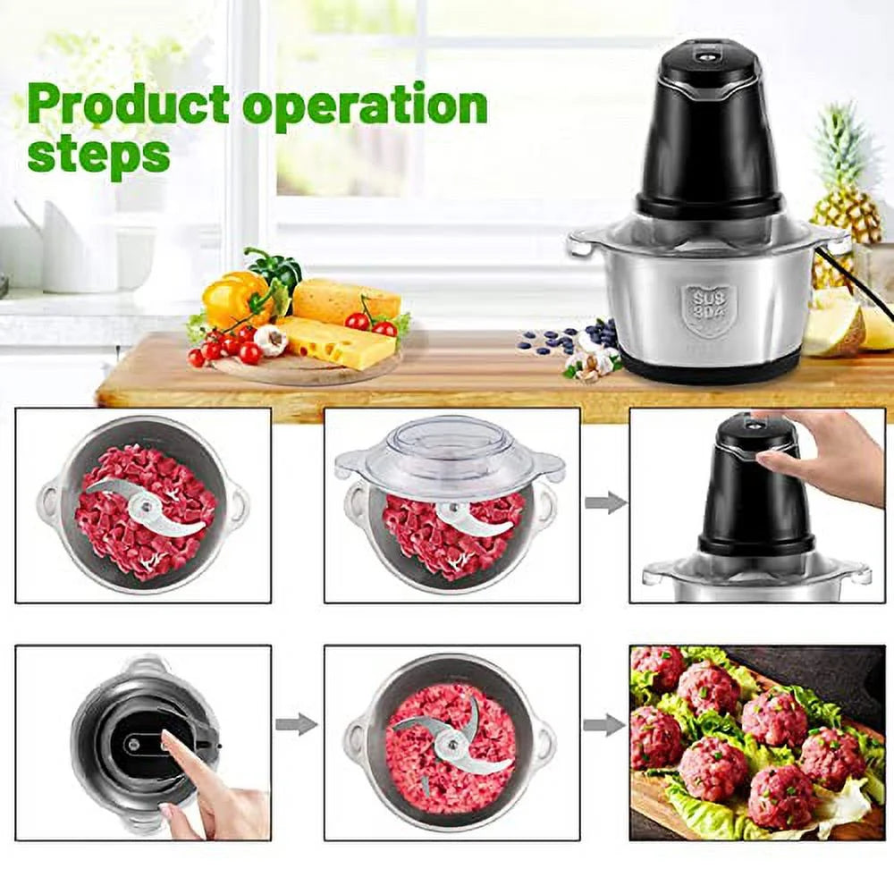 2L Electric Food Processor Y1739