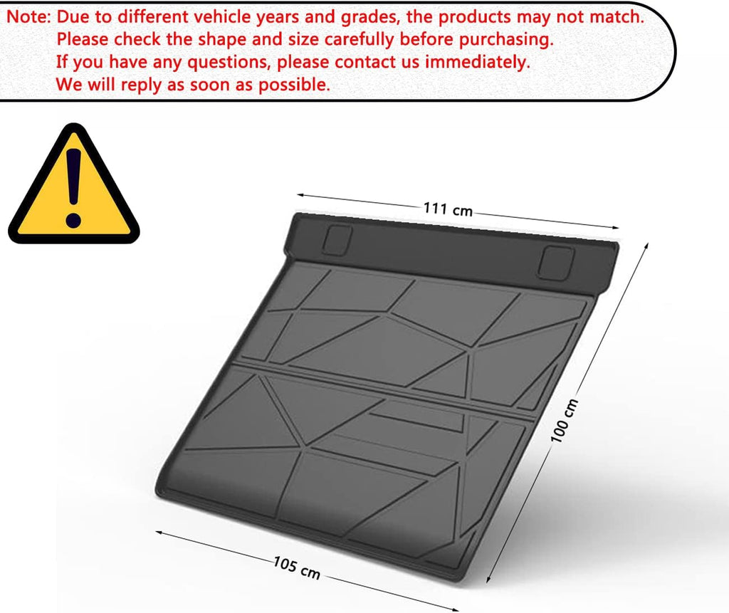 All-Weather 3D Waterproof TPO Cargo Liners A935