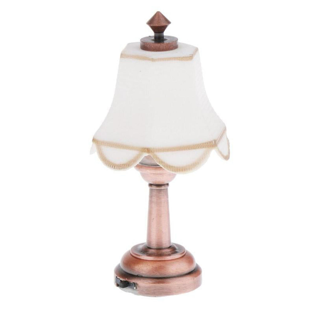 Vintage Metal Dollhouse Desk Lamp V992
