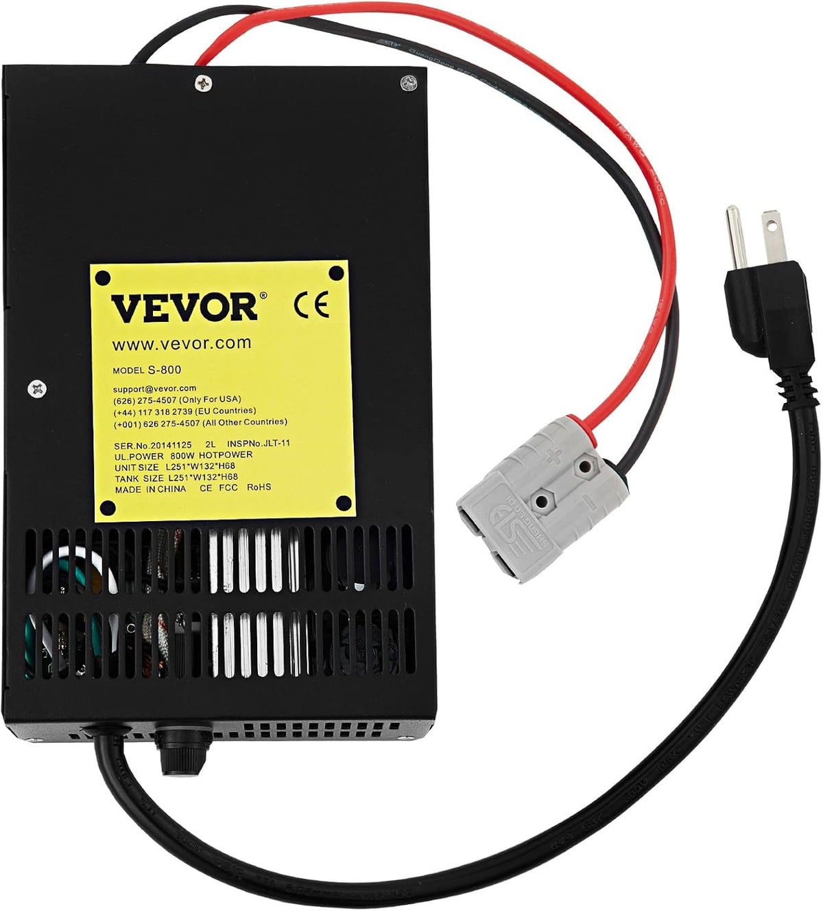 RV Power Converter Charger 800W 45 Amp U1711