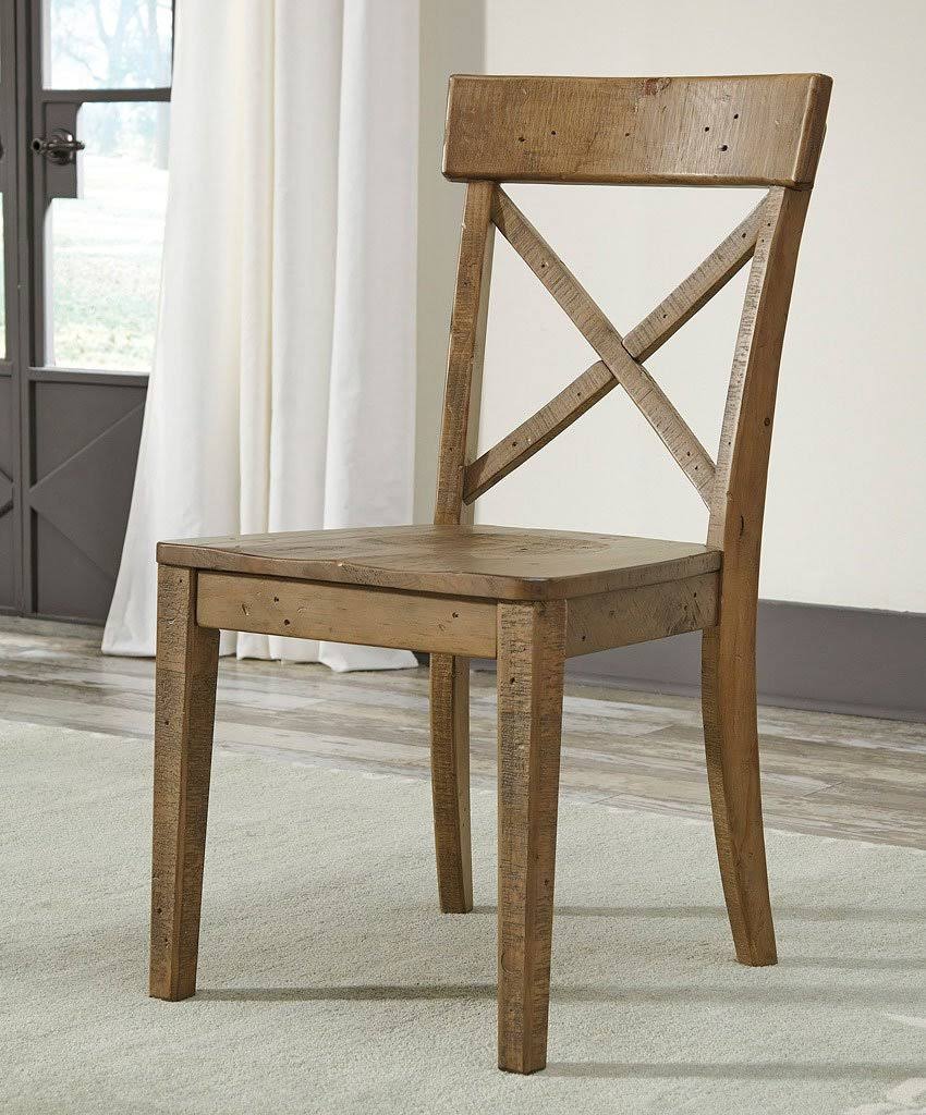 Brown Dining Side Chair Set of 2 E481821