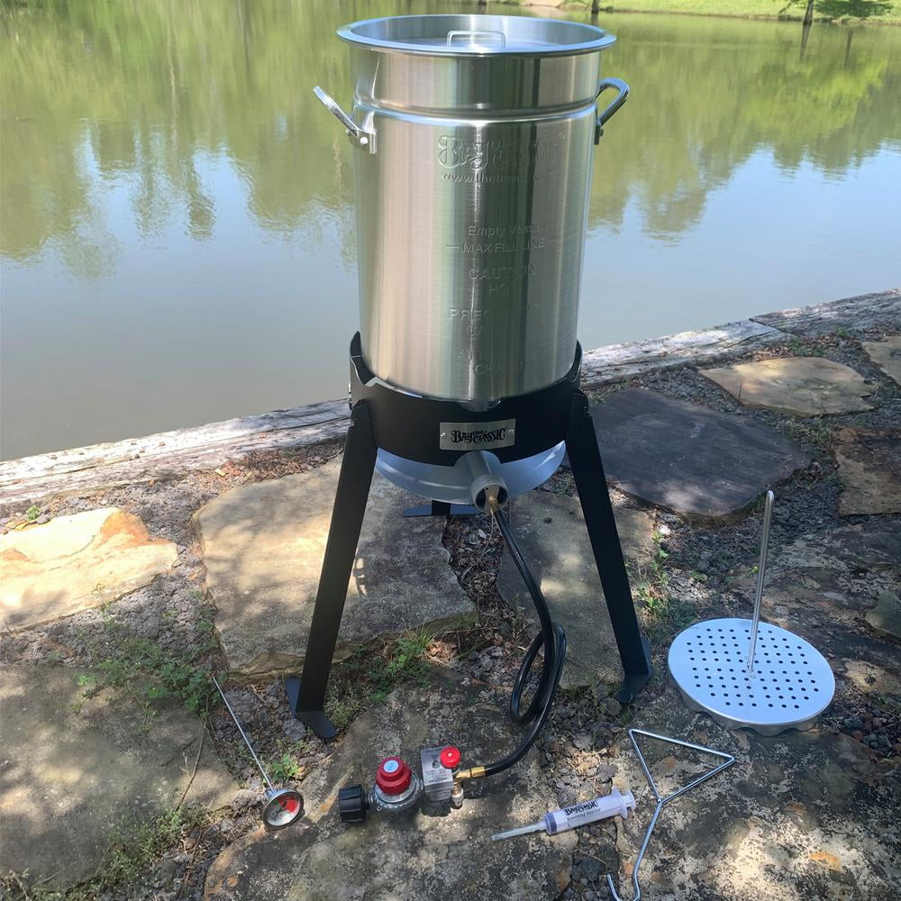 30 qt. Aluminum Turkey Fryer Kit D37457