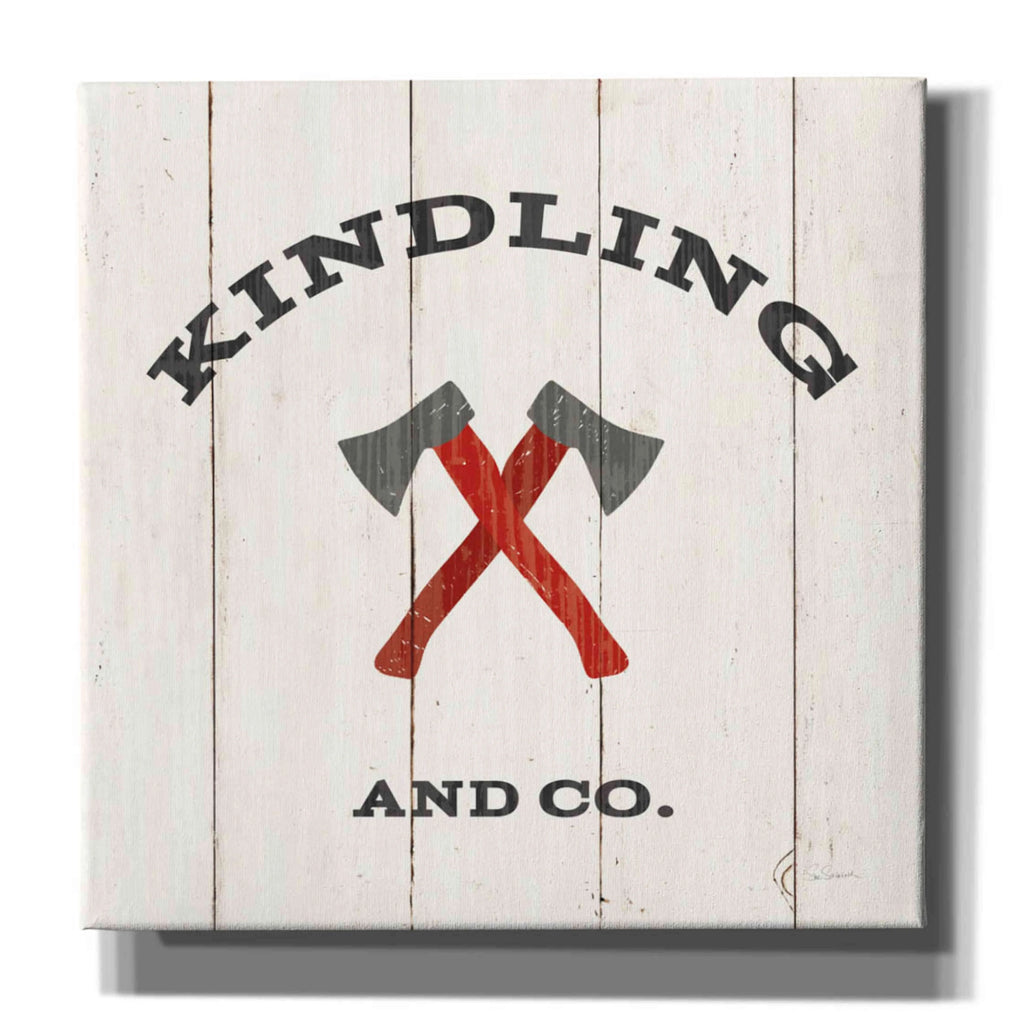 Cabin Life XI Neutral Giclee Canvas Wall Art, 12"x12" W64654