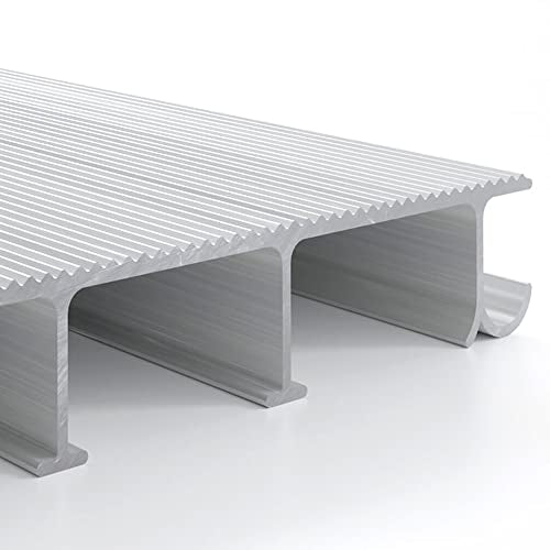 36-inch Wide Aluminum Wheelchair Ramp with Handrails, 72 inches P717