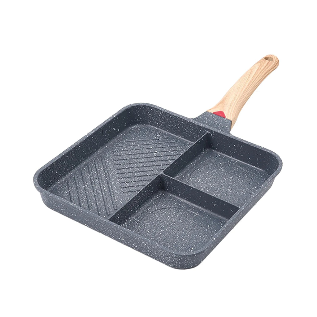 3 Section Nonstick Divided Grill Frying Pan V925881
