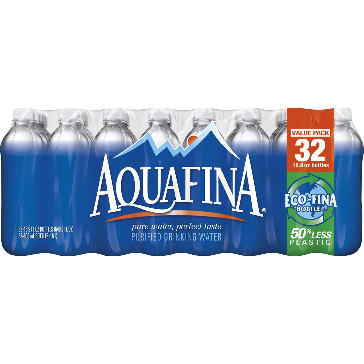 16.9 oz 32 Pack Purified Bottled Drinking Water Z904
