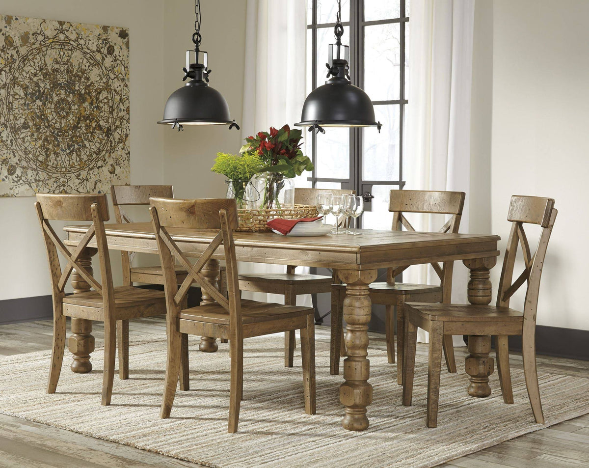Brown Dining Side Chair Set of 2 E481821