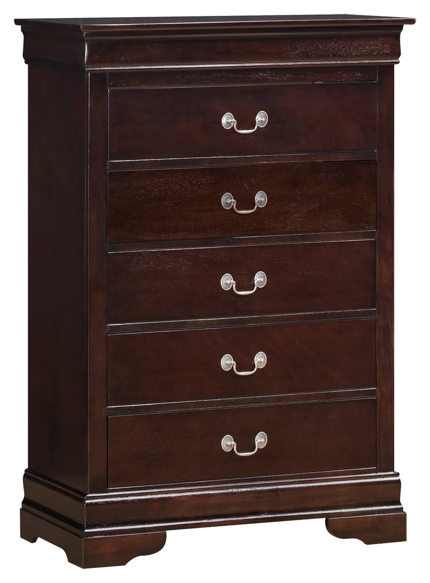 Cappuccino 5 Drawer Chest M592237