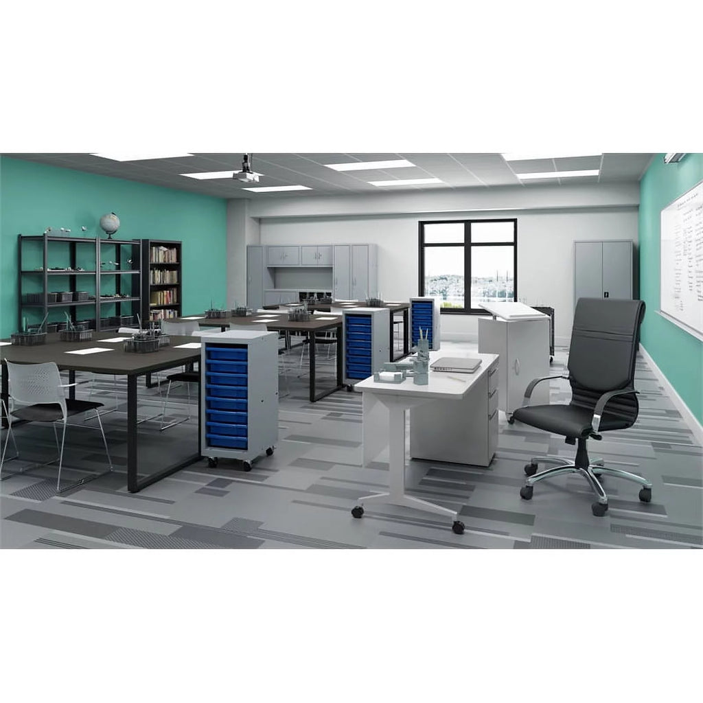 Modern Metal Teacher's Desk R2105