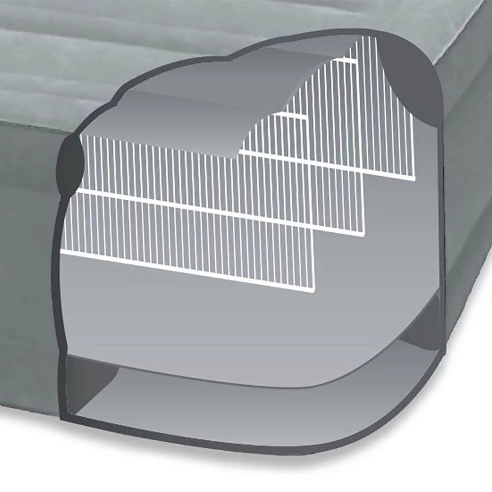 Twin Elevated Air Mattress with Built In Pump A771