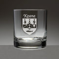 Set of 4 Etched Tumbler Glasses J538