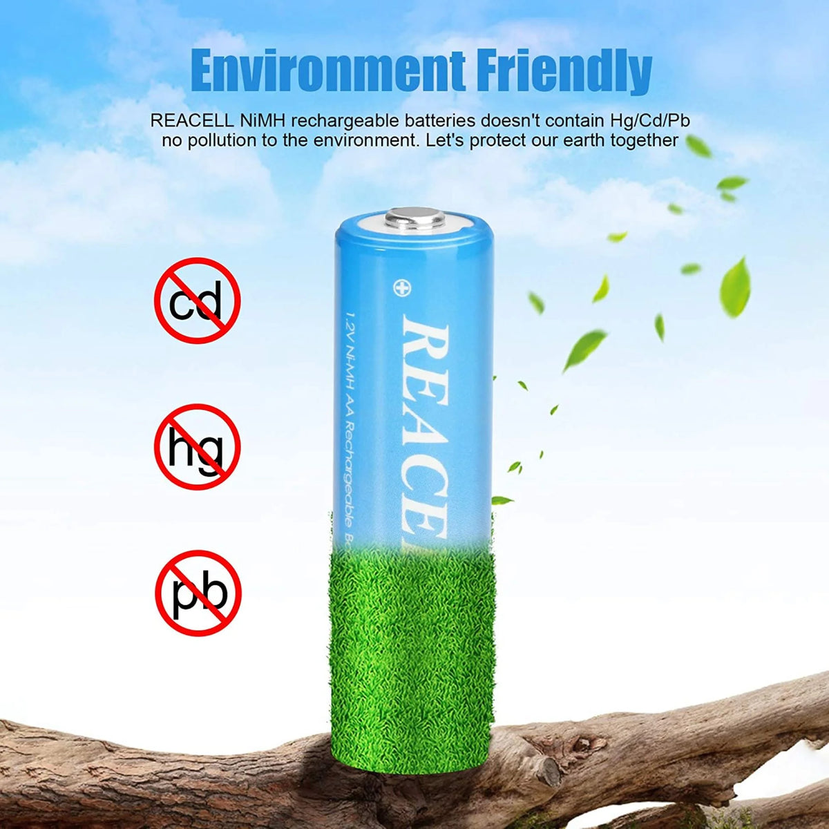 NIMH 12 AA 2800mah & 12 AAA 1100mah Rechargeable Batteries with Charger N668