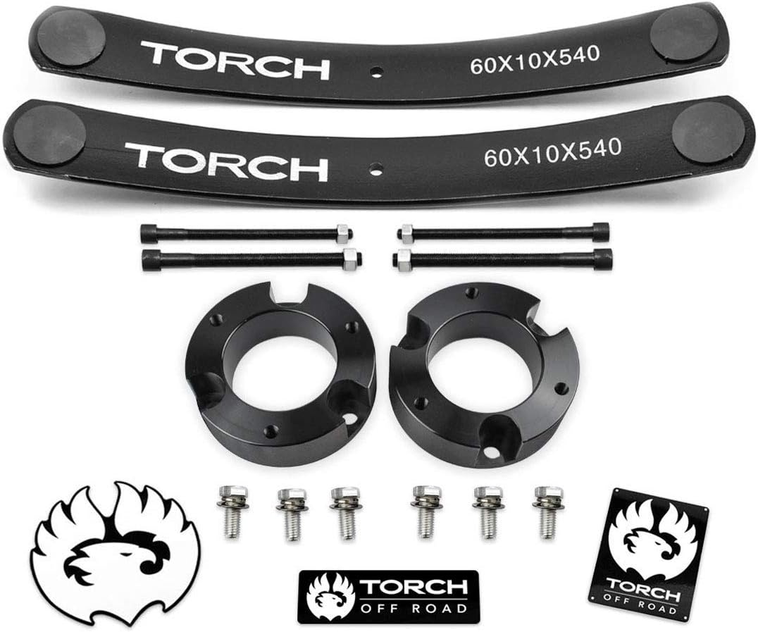 2" Front 2" Rear Lift Kit for Toyota Tacoma 2WD Add A Leaf J542