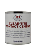 Clear-Tite Contact Cement, 1 Gallon Pack of 2 J632