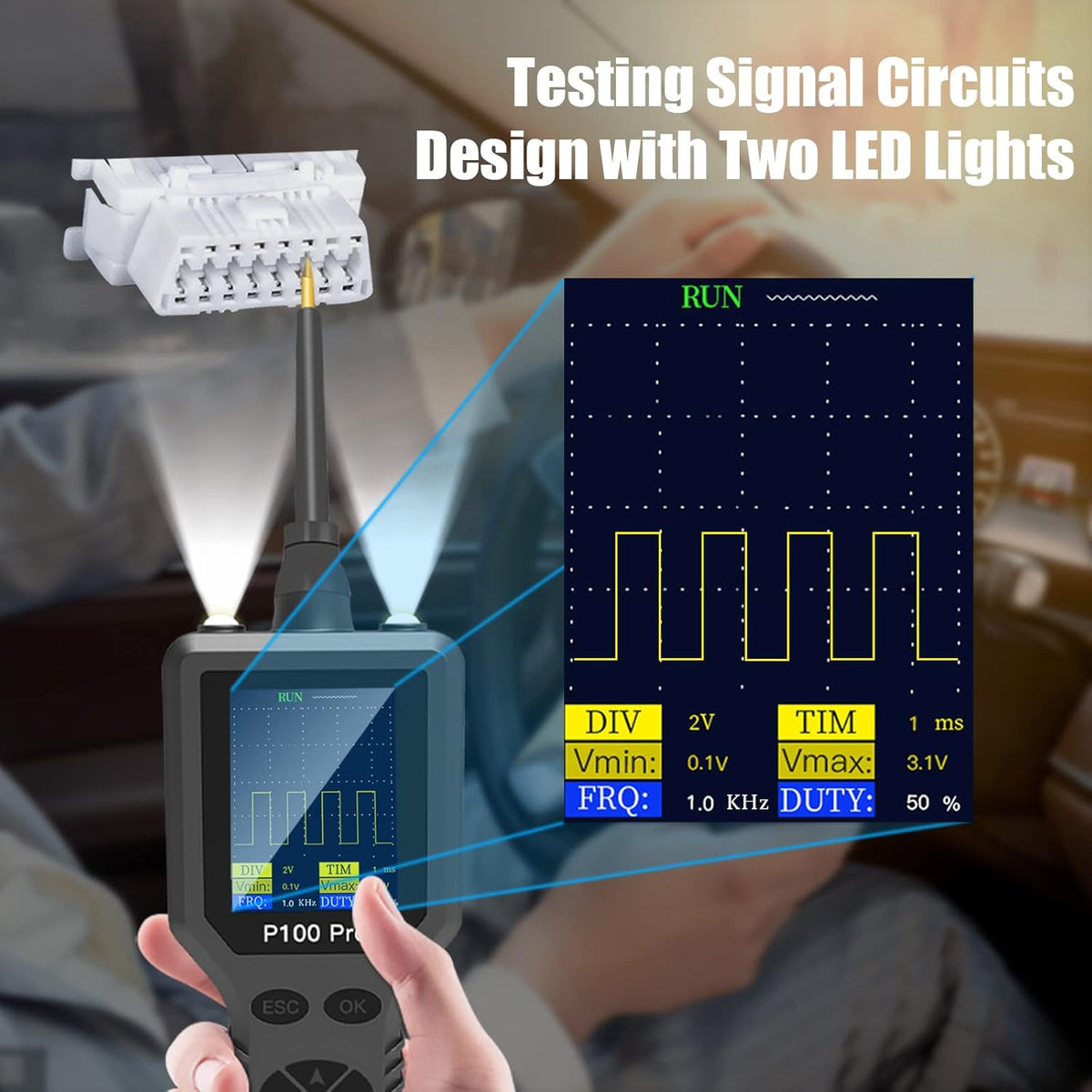 9~30V Circuit Tester with Two LED Lights O941