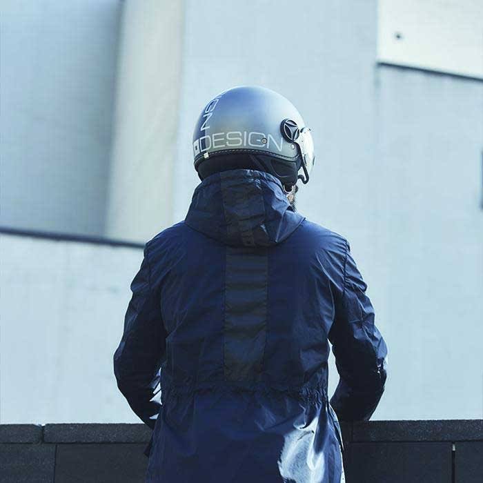 Black-Grey Jet Helmet Size L V679403