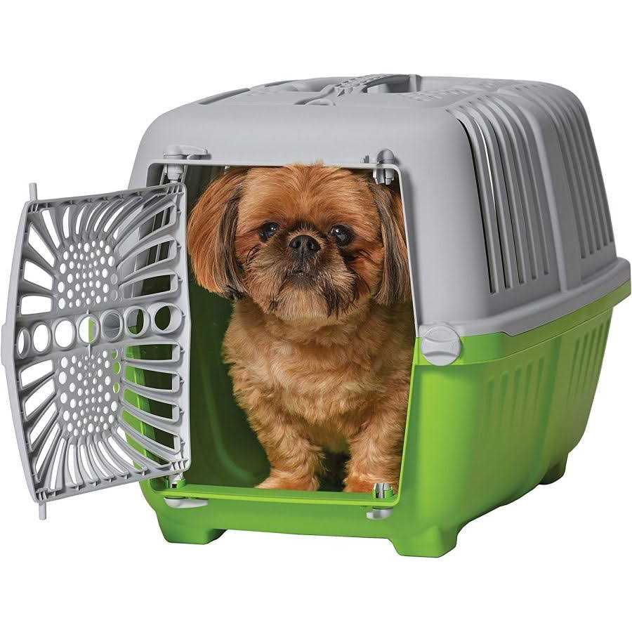 Plastic Door Travel Carrier Pet Kennel F3689