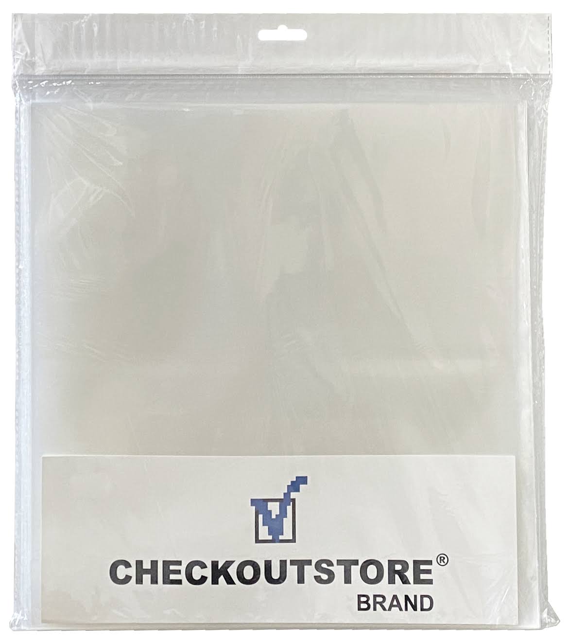2000 Clear Plastic Outer Sleeves for 12x22 Vinyl Records Z6683