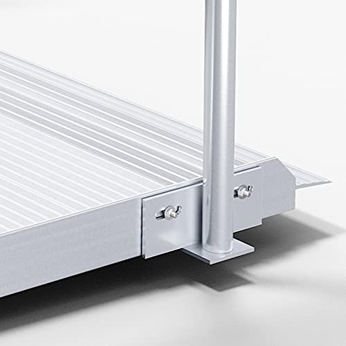 36-inch Wide Aluminum Wheelchair Ramp with Handrails, 72 inches P717