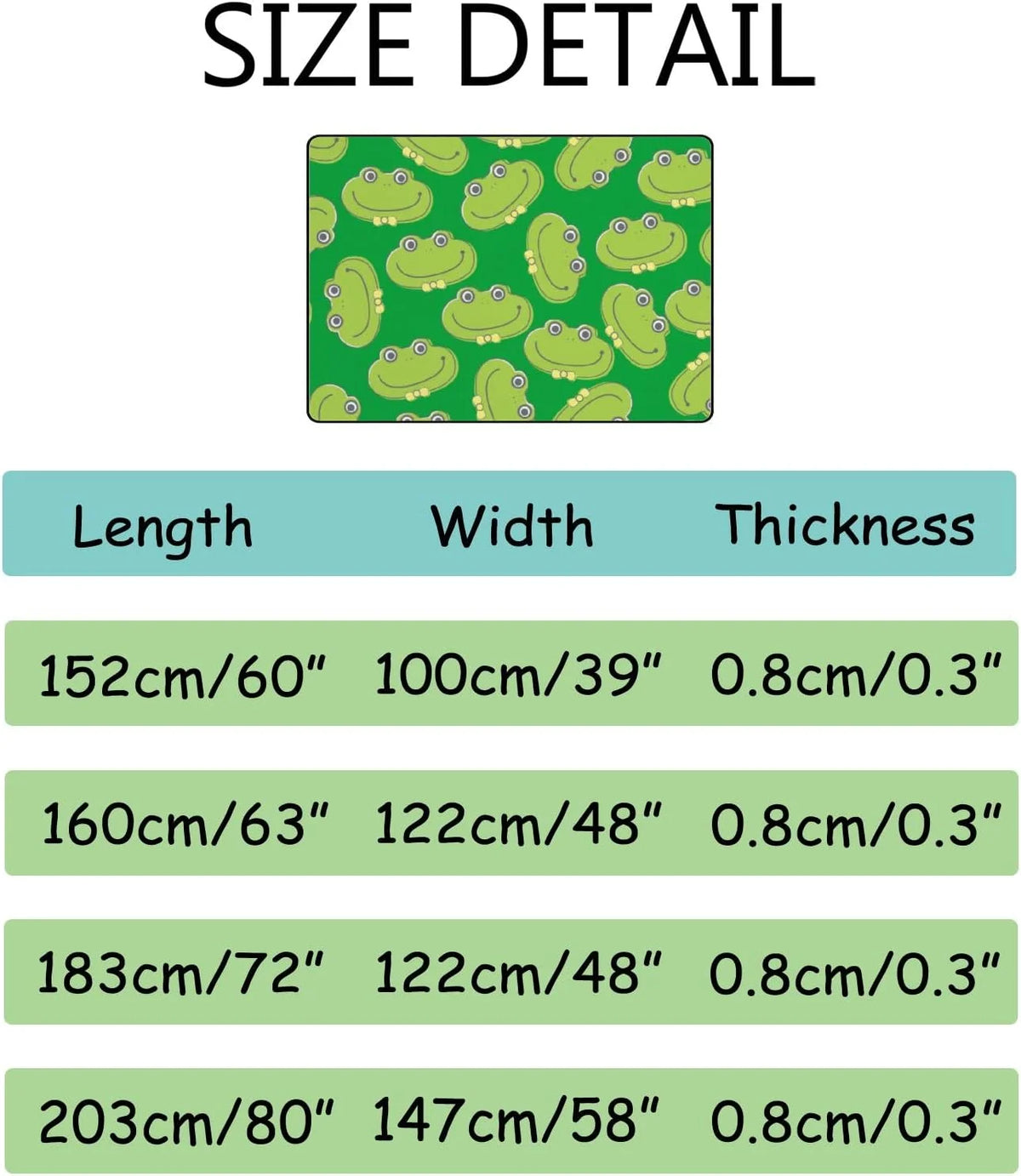 Area Rug 60 x 39 inch L86375