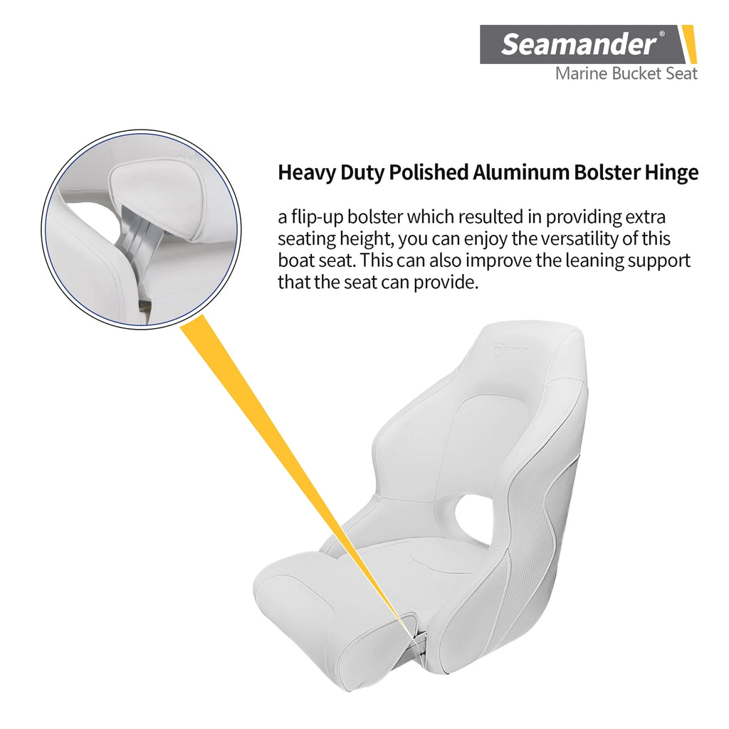 White Blue Boat Seat R18271