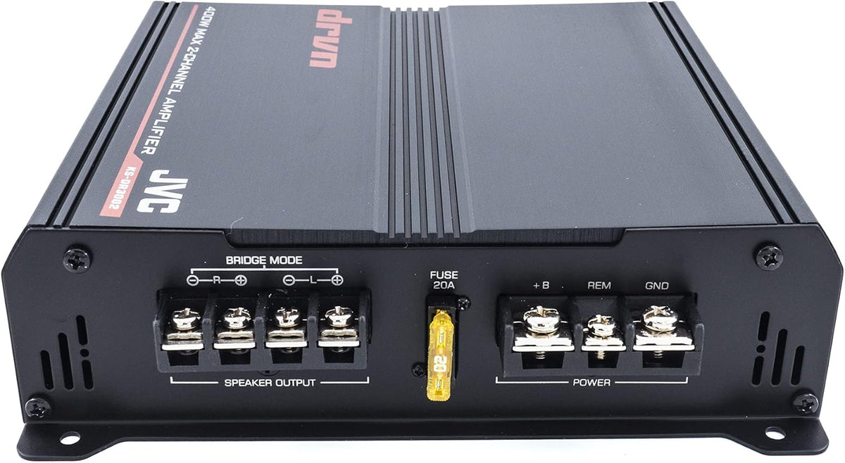 2-Channel Car Amplifier 400 Watts Class A/B Bridgeable T576734
