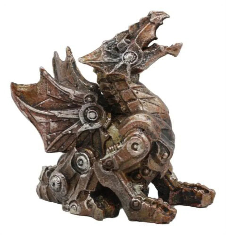 Steampunk Dragon Figurine J4949