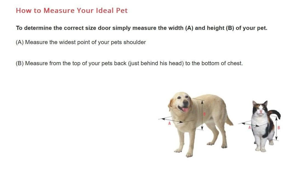 Super Large Pet Door R87203