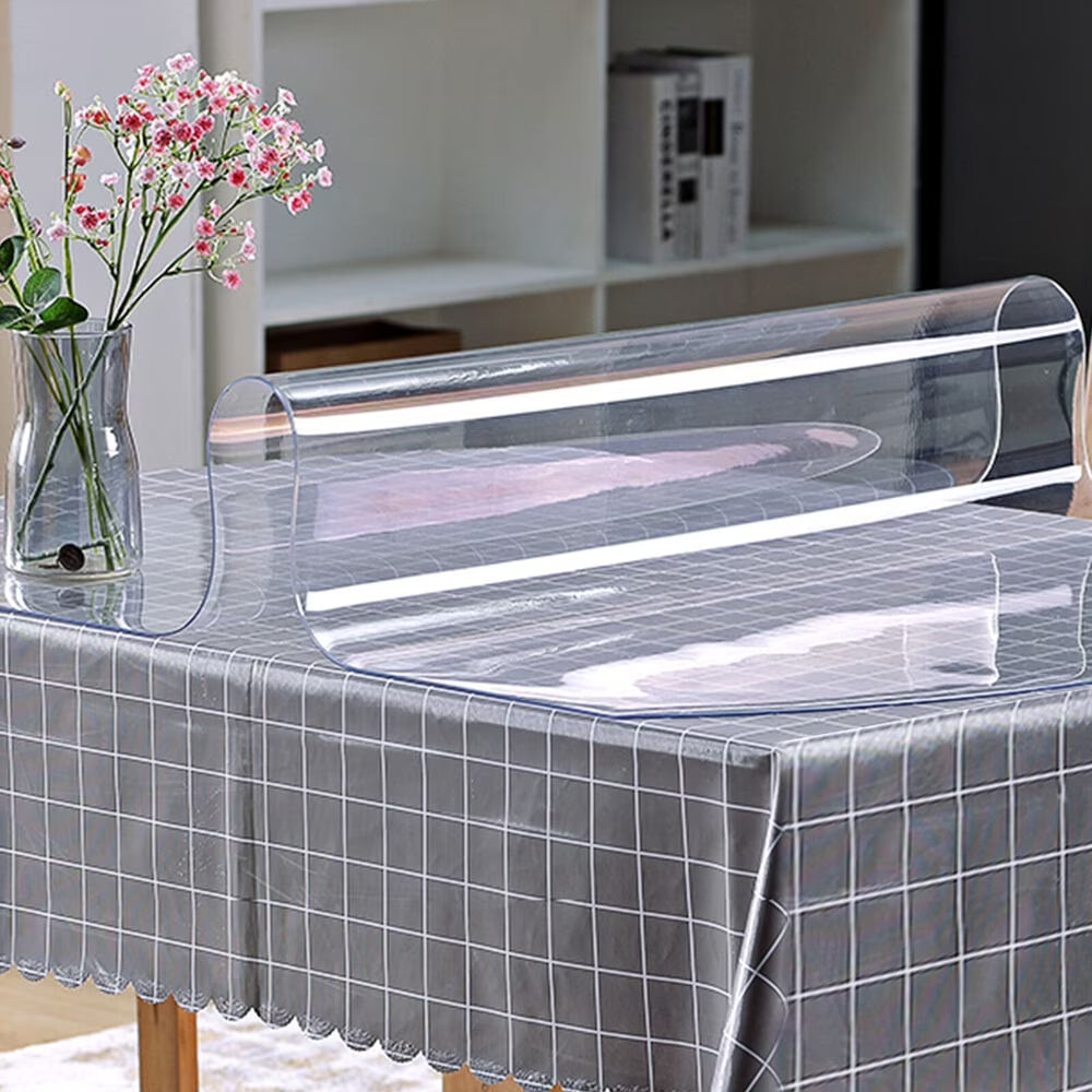 36x60" PVC Waterproof Transparent Tablecloth I31312