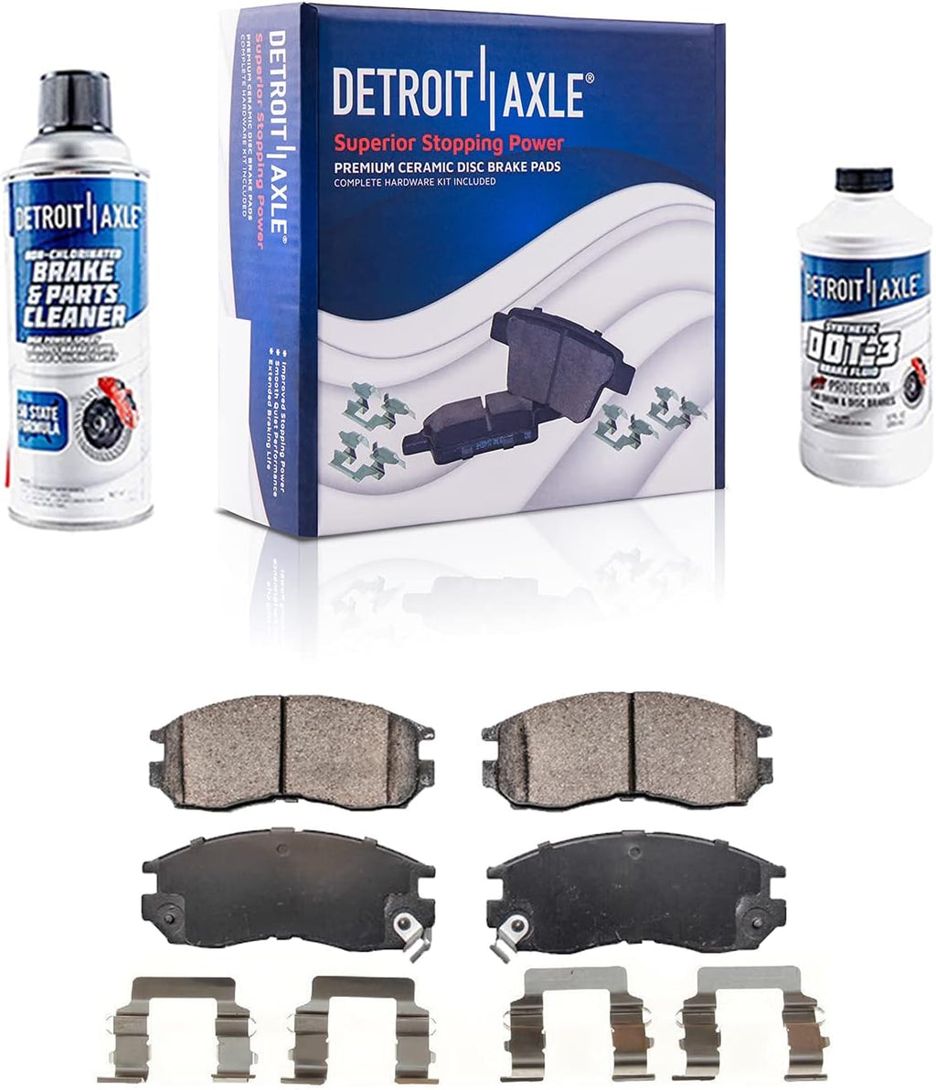 Front Disc Brake Rotors and Brake Pads for Town & Country Voyager Dodge Grand Caravan J997657