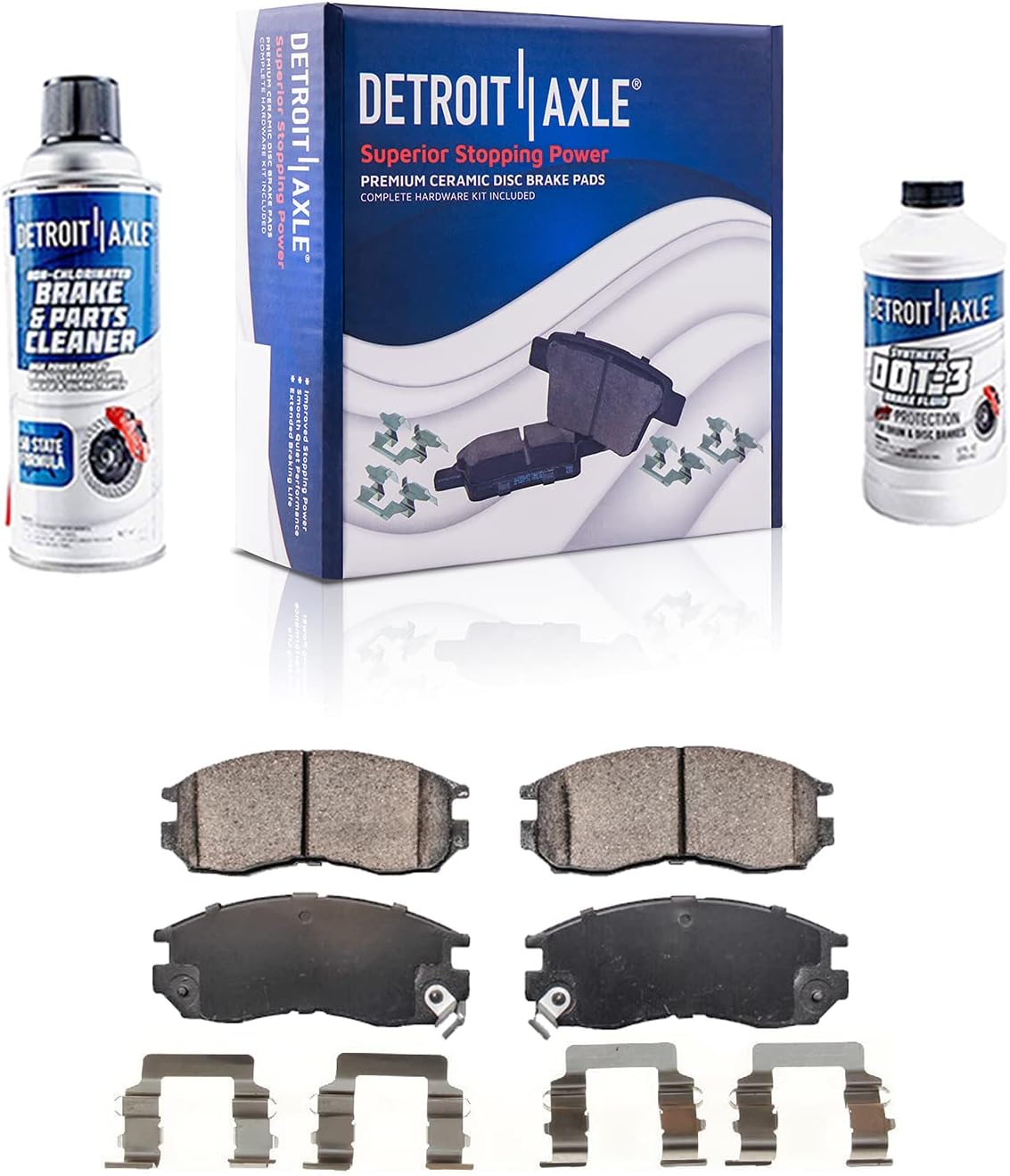 Front Disc Brake Rotors and Brake Pads for Town & Country Voyager Dodge Grand Caravan J997657