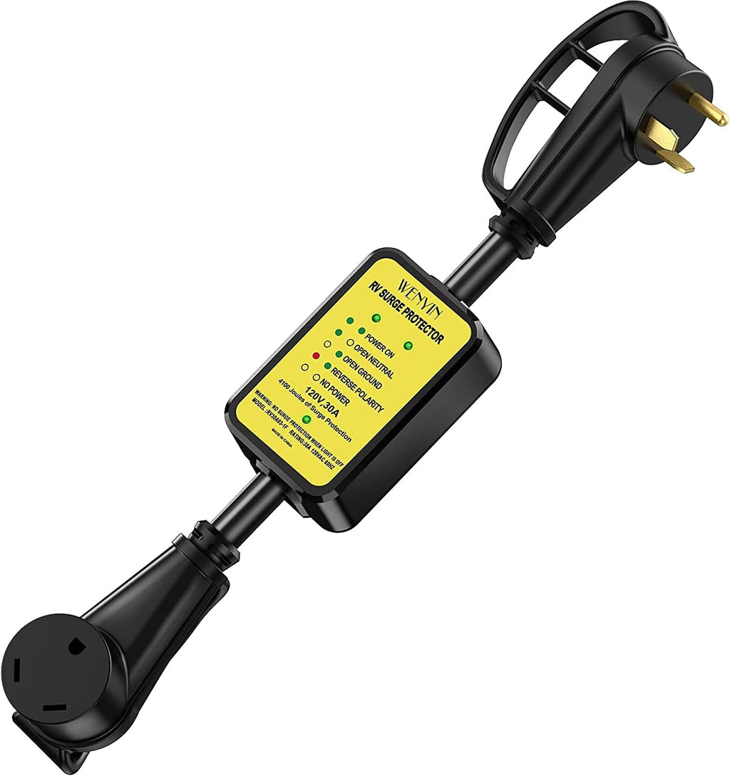 30 amp RV Surge Protector with LED Indicator Light T87568