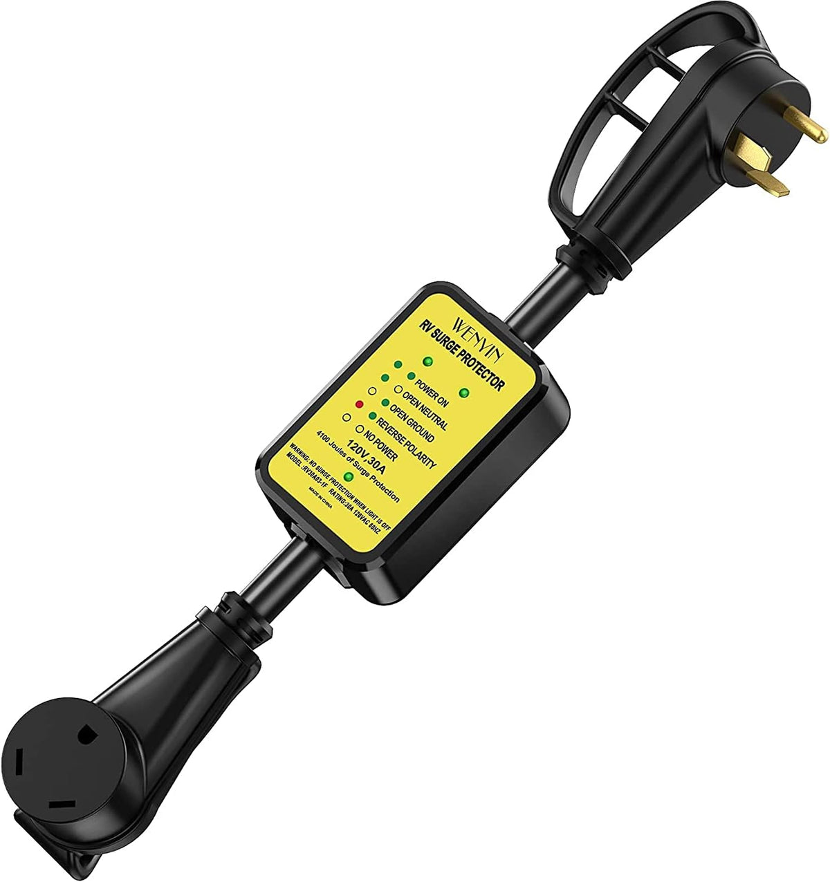 30 amp RV Surge Protector with LED Indicator Light T87568