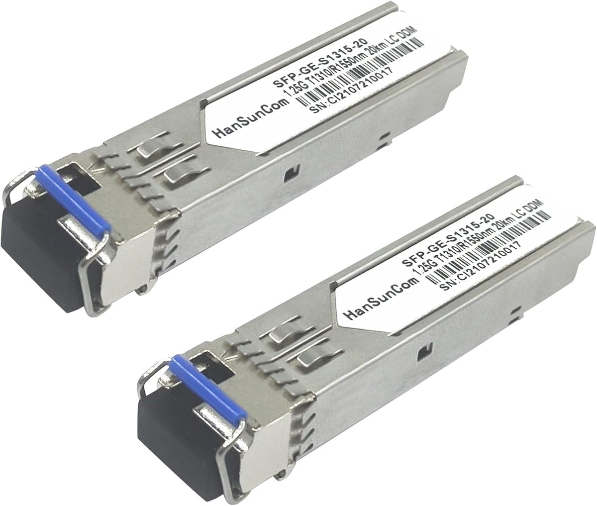 2 PCS Gigabit Fiber Optical Transceiver Connectors F912035