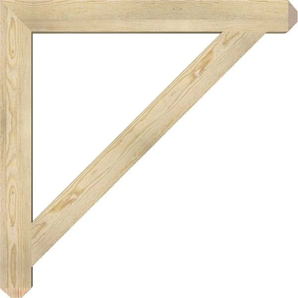 Traditional Craftsman Rough Sawn Douglas Fir Bracket B5256