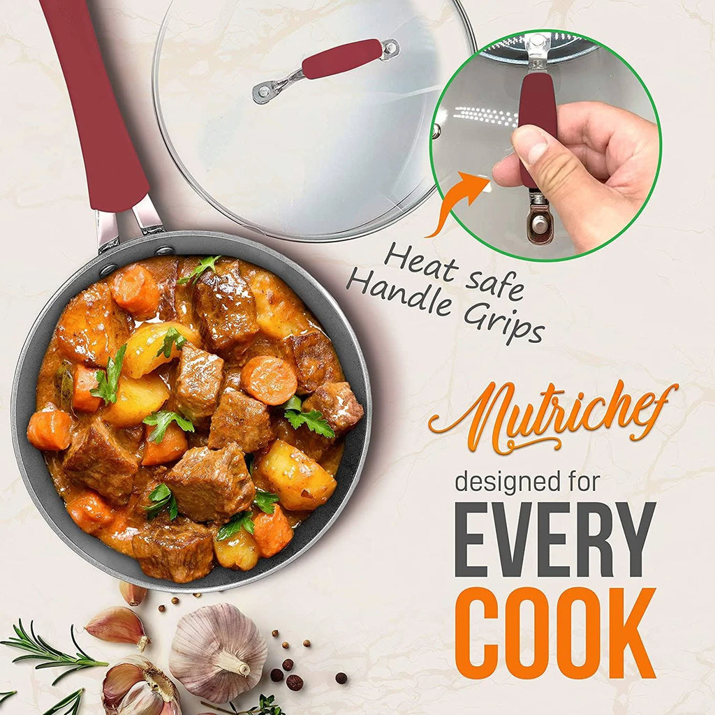 11 Pcs Non-Stick Kitchen Cookware Set T8366