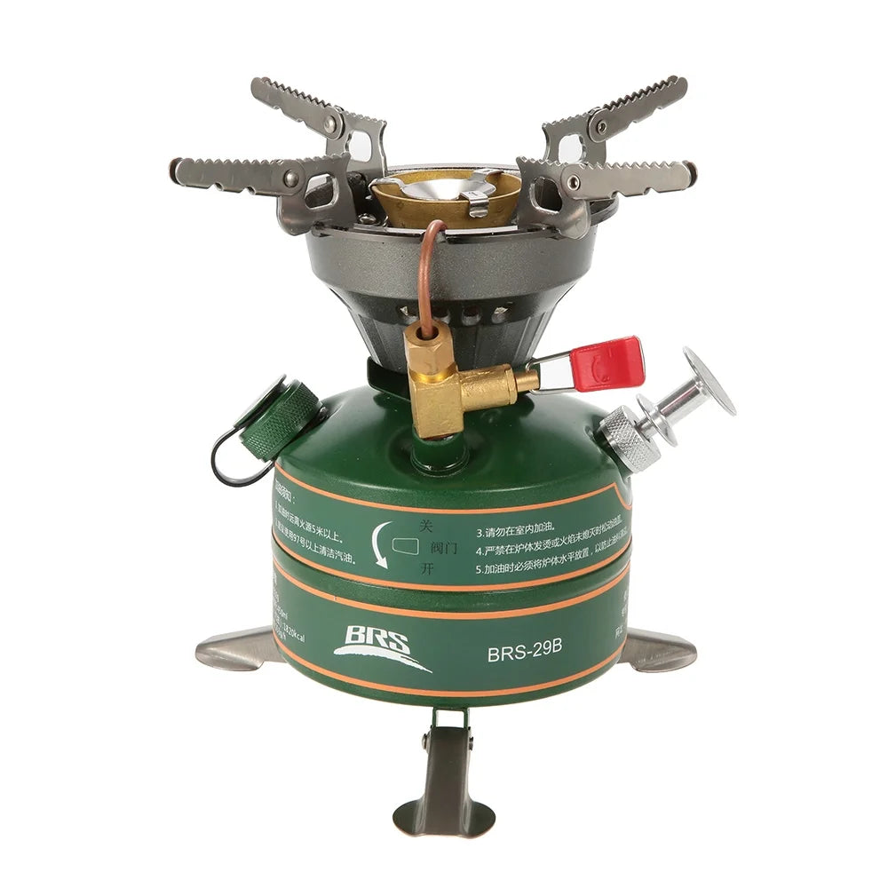Portable Gasoline-burning Camping Furnace Cooker R260417